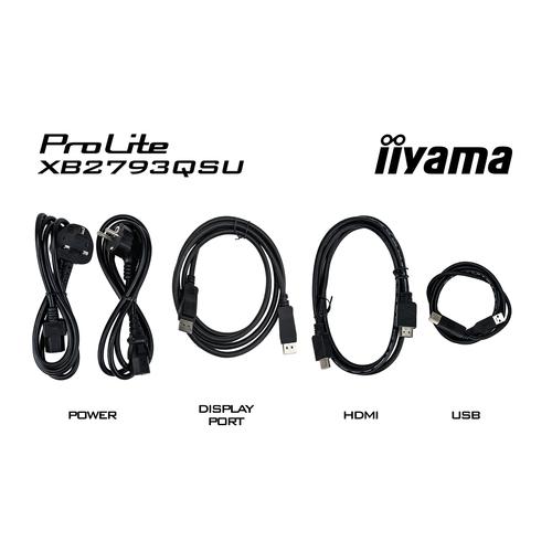 iiyama ProLite XB2793QSU-B1 computer monitor 68,6 cm (27") 2560 x 1440 Pixels Quad HD LED Zwart - Image 10