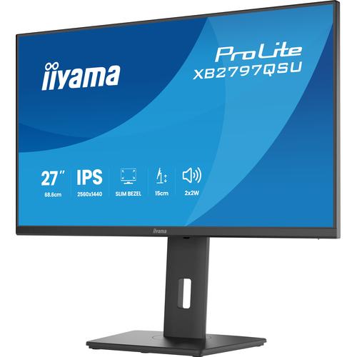 iiyama ProLite XB2797QSU-B1 computer monitor 68,6 cm (27") 2560 x 1440 Pixels Quad HD LED Zwart - Image 2