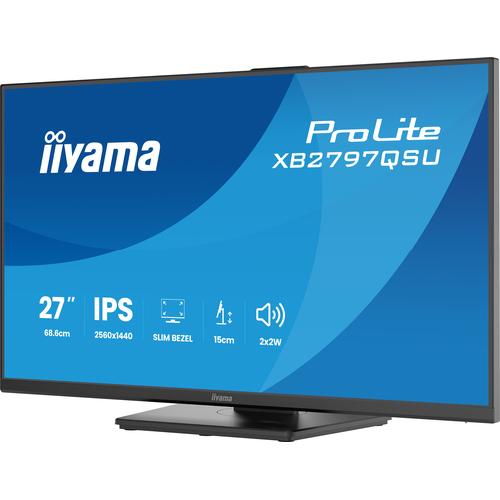 iiyama ProLite XB2797QSU-B1 computer monitor 68,6 cm (27") 2560 x 1440 Pixels Quad HD LED Zwart - Image 4