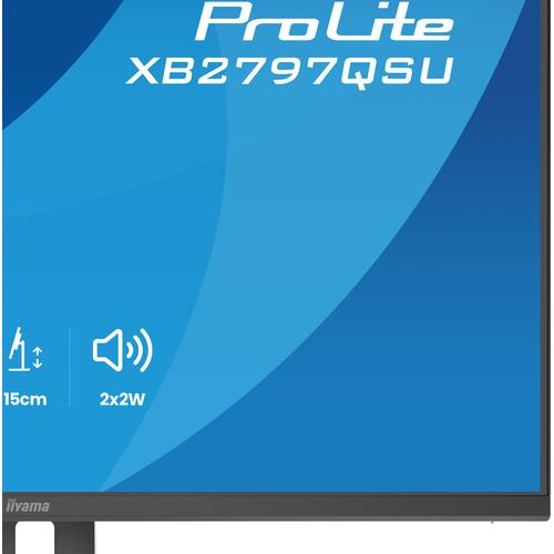 iiyama ProLite XB2797QSU-B1 computer monitor 68,6 cm (27") 2560 x 1440 Pixels Quad HD LED Zwart - Image 9