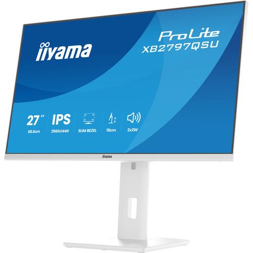 iiyama ProLite XB2797QSU-W1 computer monitor 68,6 cm (27") 2560 x 1440 Pixels Quad HD LED Wit - Image 3