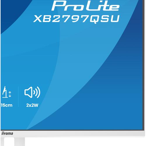 iiyama ProLite XB2797QSU-W1 computer monitor 68,6 cm (27") 2560 x 1440 Pixels Quad HD LED Wit - Image 9