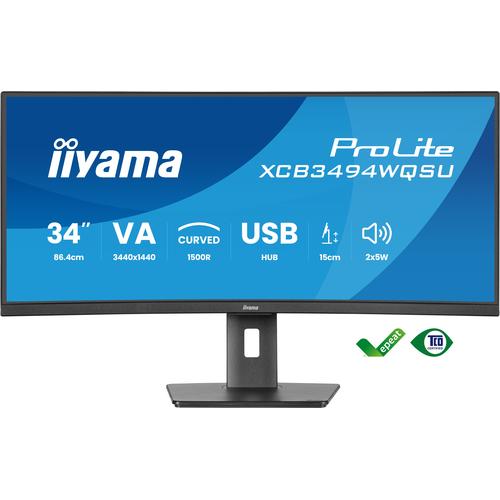 iiyama ProLite XCB3494WQSU-B1 computer monitor 86,4 cm (34") 3440 x 1440 Pixels UltraWide Quad HD LED Zwart - Image 6