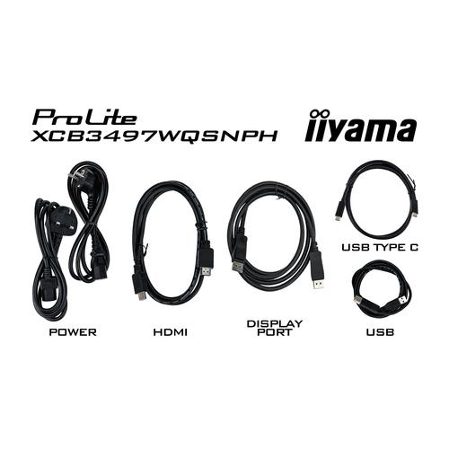 iiyama ProLite XCB3497WQSNPH-B1 computer monitor 86,4 cm (34") 3440 x 1440 Pixels UltraWide Quad HD LED Zwart - Image 9