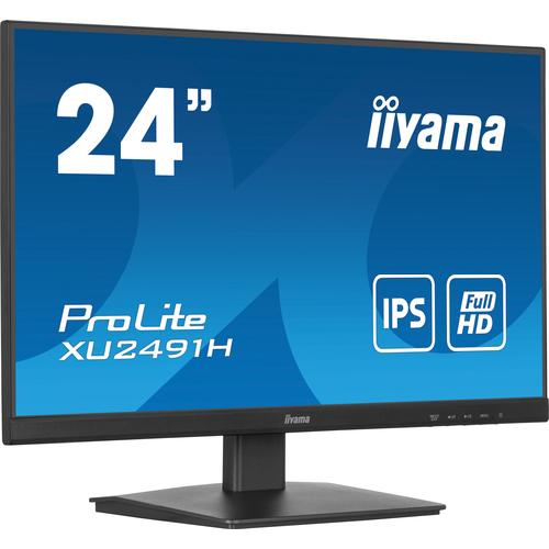 iiyama ProLite XU2491H-B1 computer monitor 60,5 cm (23.8") 1920 x 1080 Pixels Full HD LED Zwart - Image 1