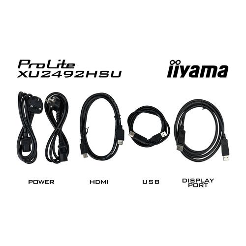 iiyama ProLite XU2492HSU-B6 computer monitor 60,5 cm (23.8") 1920 x 1080 Pixels Full HD LED Zwart - Image 6
