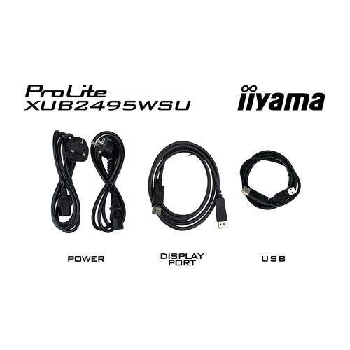 iiyama ProLite XUB2495WSU-B7 computer monitor 61,2 cm (24.1") 1920 x 1200 Pixels WUXGA LED Zwart - Image 5