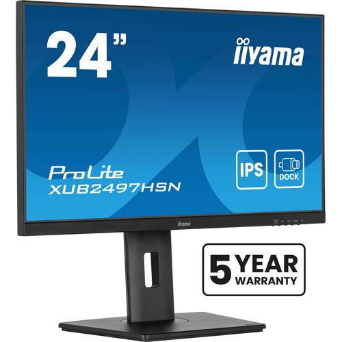 iiyama ProLite XUB2497HSN-B2 computer monitor 60,5 cm (23.8") 1920 x 1080 Pixels Full HD LED Zwart - Image 1
