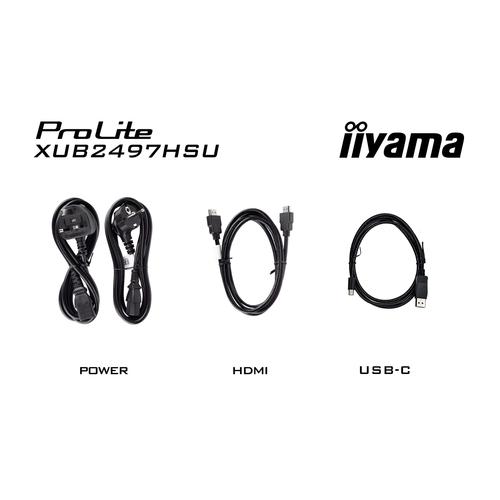 iiyama ProLite XUB2497HSN-B2 computer monitor 60,5 cm (23.8") 1920 x 1080 Pixels Full HD LED Zwart - Image 6
