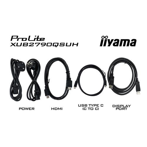 iiyama ProLite XUB2790QSUH-B2 computer monitor 68,6 cm (27") 2560 x 1440 Pixels Quad HD LED Zwart - Image 8