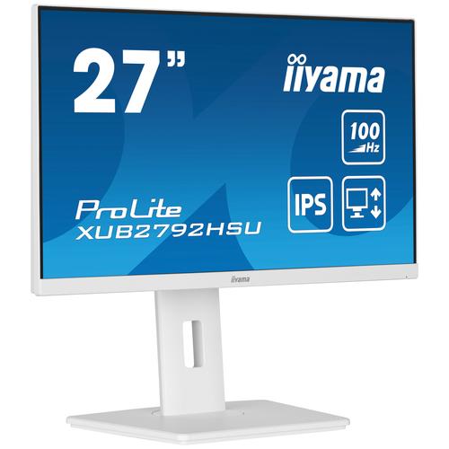 iiyama ProLite XUB2792HSU-W6 computer monitor 68,6 cm (27") 1920 x 1080 Pixels Full HD LED Wit - Image 1