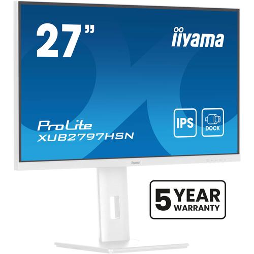 iiyama ProLite XUB2797HSN-W2 computer monitor 68,6 cm (27") 1920 x 1080 Pixels Full HD LED Wit - Image 1