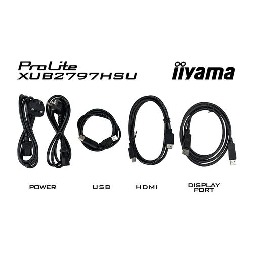 iiyama ProLite XUB2797HSU-W2 computer monitor 68,6 cm (27") 1920 x 1080 Pixels Full HD LED Wit - Image 6