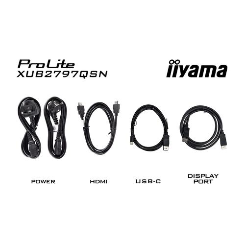 iiyama ProLite XUB2797QSN-B2 computer monitor 68,6 cm (27") 2560 x 1440 Pixels Quad HD LED Zwart - Image 6