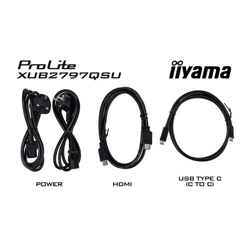 iiyama ProLite XUB2797QSU-W2 computer monitor 68,6 cm (27") 2560 x 1440 Pixels Quad HD LED Wit - Image 6