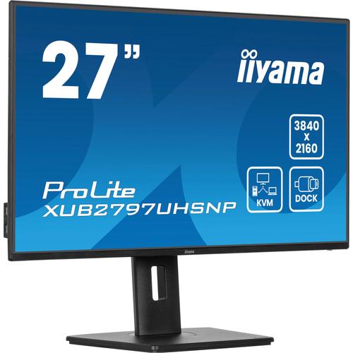 iiyama ProLite XUB2797UHSNP-B1 computer monitor 68,6 cm (27") 3840 x 2160 Pixels 4K Ultra HD LED Zwart - Image 10
