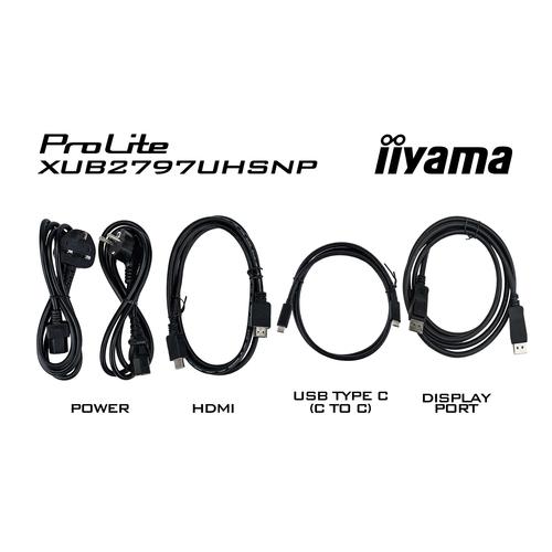 iiyama ProLite XUB2797UHSNP-B1 computer monitor 68,6 cm (27") 3840 x 2160 Pixels 4K Ultra HD LED Zwart - Image 7