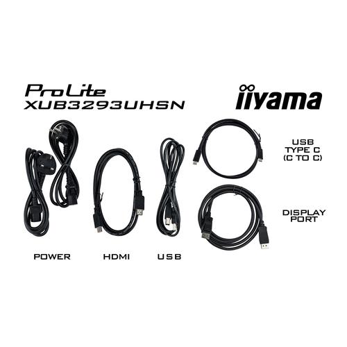 iiyama ProLite XUB3293UHSN-B5 computer monitor 80 cm (31.5") 3840 x 2160 Pixels 4K Ultra HD LCD Zwart - Image 8