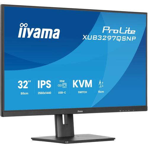 iiyama ProLite XUB3297QSNP-B1 computer monitor 81,3 cm (32") 2560 x 1440 Pixels Quad HD LED Zwart - Image 4