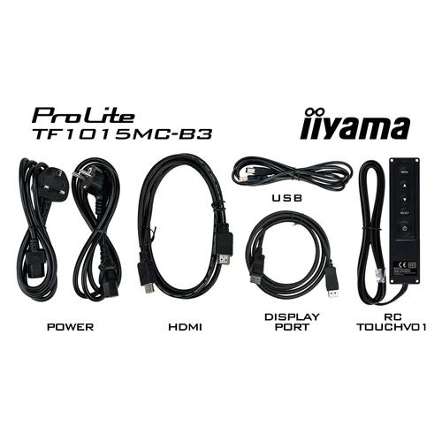 iiyama TF1015MC-B3 computer monitor 25,6 cm (10.1") 1280 x 800 Pixels HD LED Touchscreen Zwart - Image 9