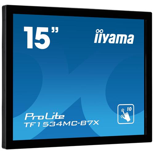 iiyama TF1534MC-B7X computer monitor 38,1 cm (15") 1024 x 768 Pixels XGA LED Touchscreen Multi-gebruiker Zwart - Image 1
