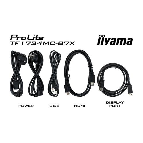 iiyama TF1734MC-B7X computer monitor 43,2 cm (17") 1280 x 1024 Pixels SXGA LED Touchscreen Zwart - Image 10