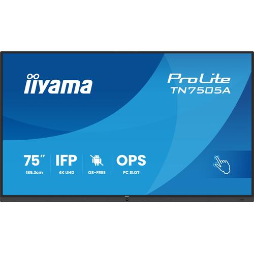 iiyama TN7505A-B1AG beeldkrant Interactief flatscreen 189,3 cm (74.5") 500 cd/m² 4K Ultra HD Zwart Touchscreen - Image 10