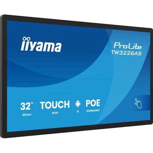 iiyama TW3226AS-B3P computer monitor 80 cm (31.5") 1920 x 1080 Pixels Full HD LED Touchscreen Zwart - Image 1