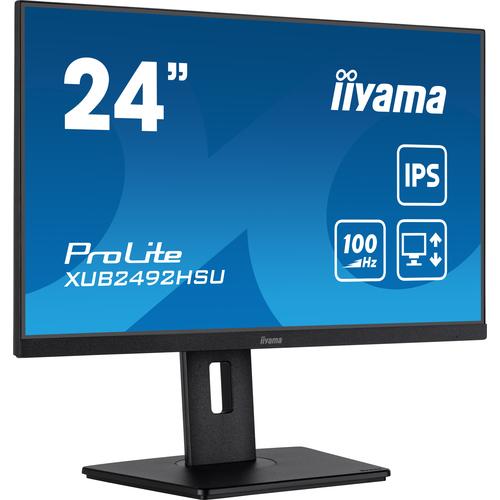iiyama XUB2492HSU-B6 computer monitor 60,5 cm (23.8") 1920 x 1080 Pixels Full HD LED Zwart - Image 1