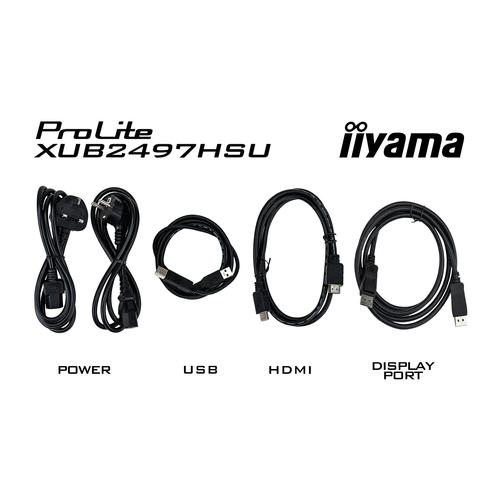 iiyama XUB2497HSU-B2 computer monitor 60,5 cm (23.8") 1920 x 1080 Pixels Full HD LED Zwart - Image 6