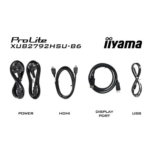 iiyama XUB2792HSU-B6 computer monitor 68,6 cm (27") 1920 x 1080 Pixels Full HD LED Zwart - Image 7