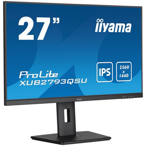 iiyama XUB2793QSU-B7 computer monitor 68,6 cm (27") 2560 x 1440 Pixels Quad HD LED Zwart - Image 1
