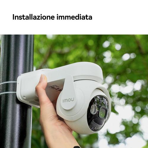 Imou Cell PT Solar Kit Dome IP-beveiligingscamera Buiten 2304 x 1296 Pixels Muur - Image 3