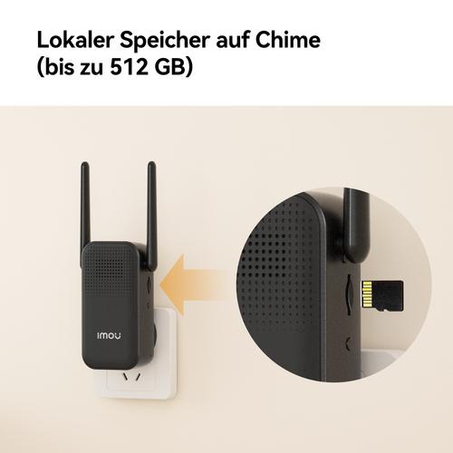 Imou DB-3EP-4M0W/DS3 deurbelset Zwart - Image 4