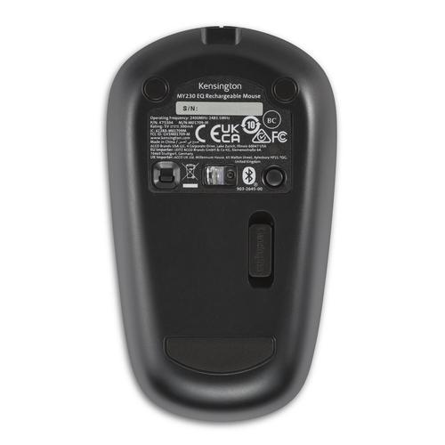Kensington MY230 EQ Rechargeable Mouse - Wireless – Midsize - Image 5