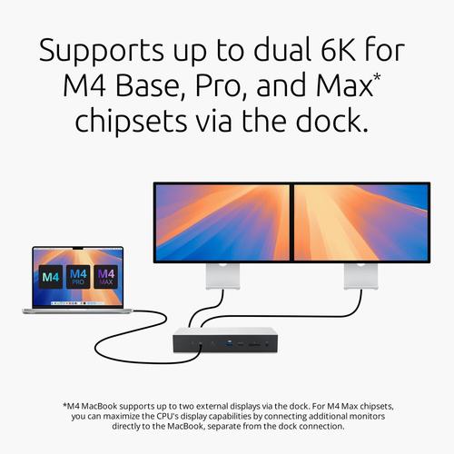 Kensington SD5000T5 EQ Thunderbolt 5 Triple 4K-dockingstation met 140 W stroomvoorziening - Windows/macOS - Image 9