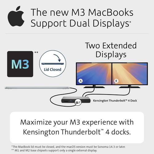 Kensington SD5760T Thunderbolt 4 Dual 4K Docking Station met 96W Power Delivery - Image 8