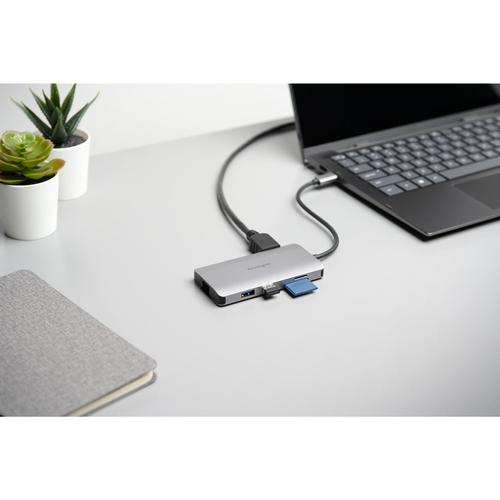 Kensington UH1400P USB-C 8-in-1 Driverless Mobile Dock - Image 4