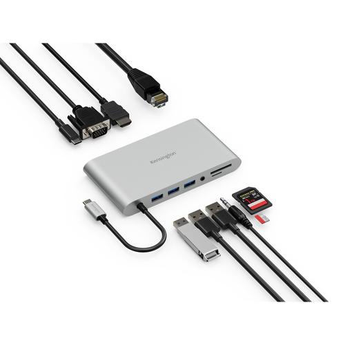 Kensington UH1440P USB-C 5Gbps Dual Video Driverless Mobile Dock – 85W Pass-Through Power – DP/HDMI/VGA - Image 10