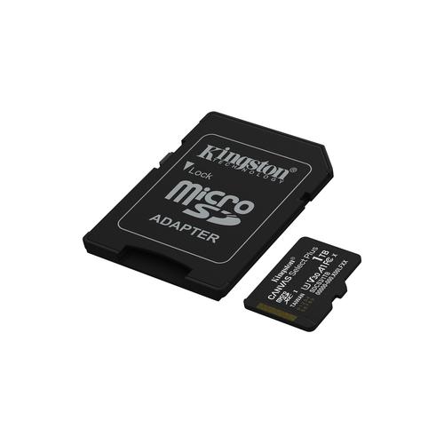 Kingston Technology 1TB microSDXC Canvas Select Plus Gen3 150MB/s A1 kaart + adapter - Image 2