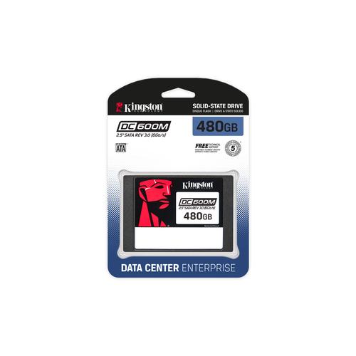 Kingston Technology 480G DC600M (gemengd gebruik) 2,5 inch Enterprise SATA SSD - Image 3