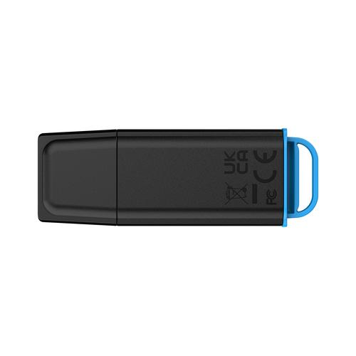 Kingston Technology DataTraveler 128GB Portable USB 3.2 Gen 1 Exodia Black/Blue - Image 2