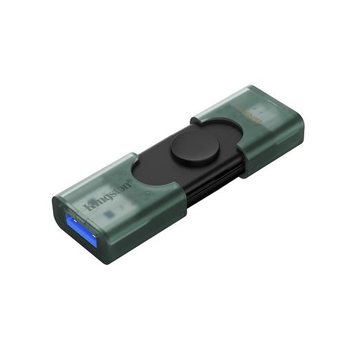 Kingston Technology DataTraveler 128GB USB-A + USB-C 3.2 Gen 1 DuoG2 - Image 3