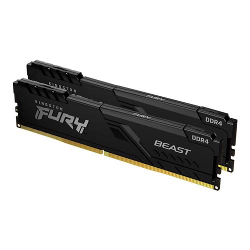 Kingston Technology FURY Beast 32GB 3200MT/s DDR4 CL16 DIMM (Kit van 2) Black