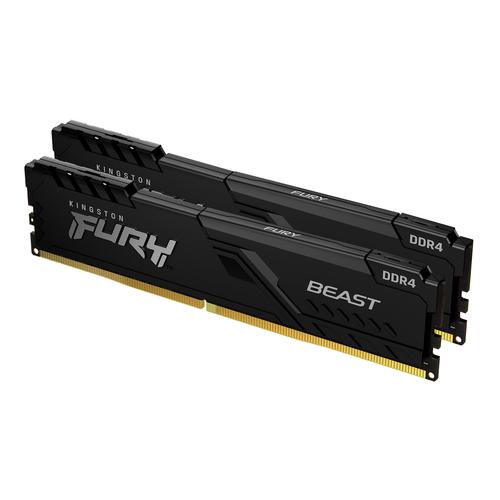 Kingston Technology FURY Beast 32GB 3600MT/s DDR4 CL18 DIMM (Kit van 2) Black