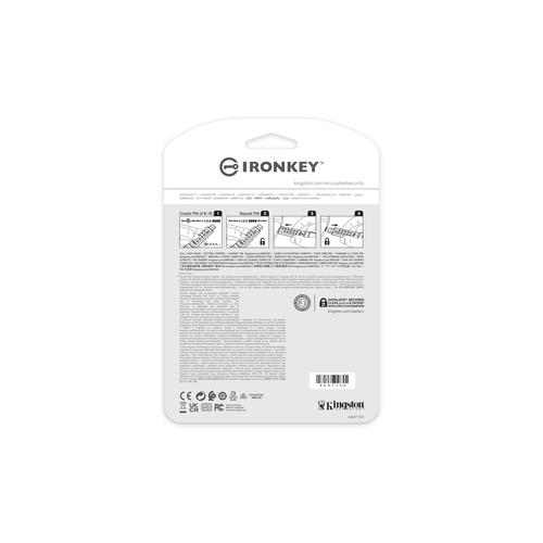 Kingston Technology IronKey 16GB Keypad 200, FIPS 140-3 Lvl 3 AES-256 versleuteld - Image 7