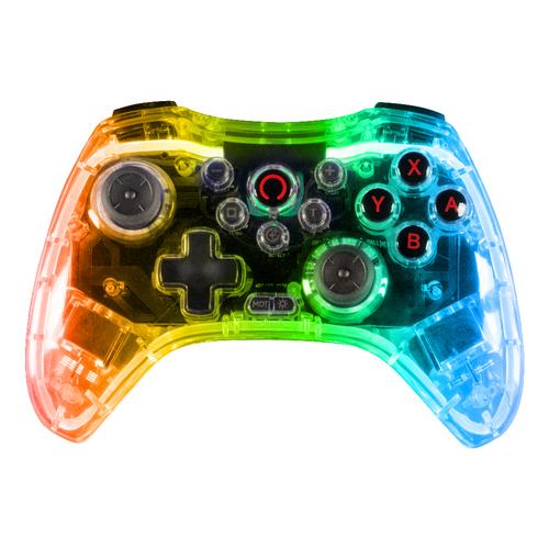 Konix Crystal Transparant USB Gamepad Analoog/digitaal Nintendo Switch, PC - Image 1