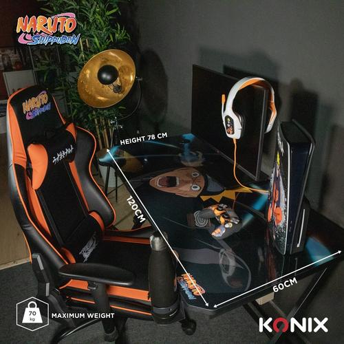 Konix Naruto 20250207 computerbureau Zwart, Meerkleurig - Image 7