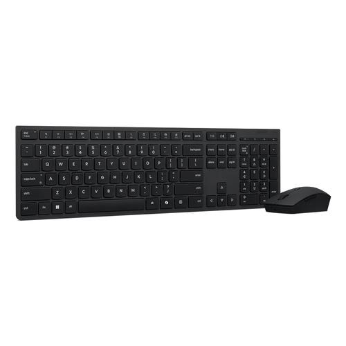 Lenovo 4X31R64351 toetsenbord Inclusief muis Kantoor RF-draadloos + Bluetooth Amerikaans Engels Zwart - Image 2