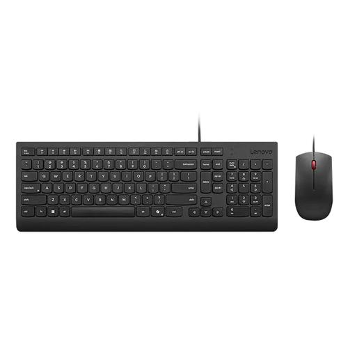 Lenovo 4X31R64403 toetsenbord Inclusief muis Thuis/Werk USB Belgisch, Frans Zwart - Image 1